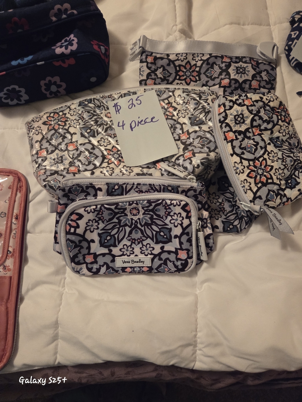 Vera Bradley, new with tags Style Small Ditty Bag Lisbon Medallion